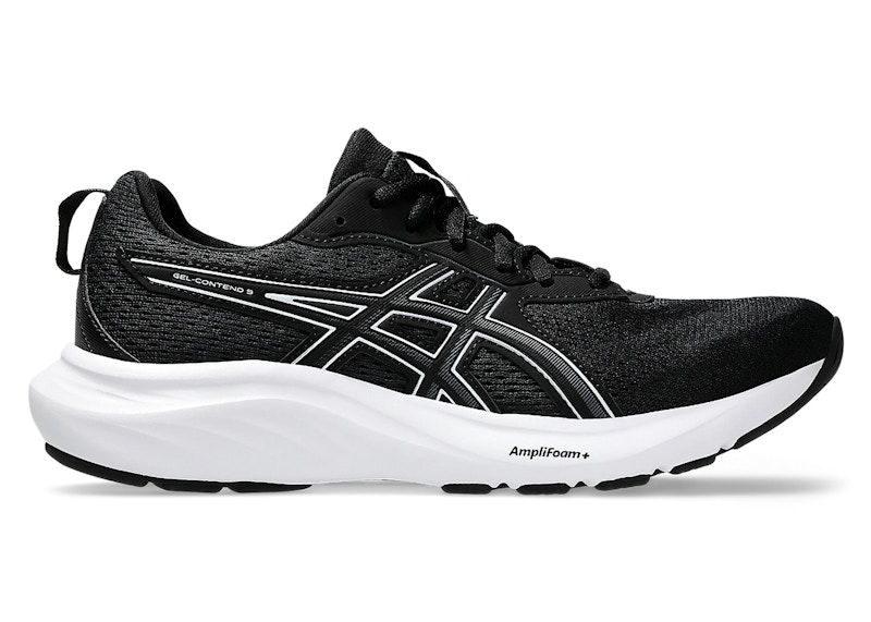 Pre-owned Asics Gelcontend 9 (women's) Sneakers In Black/white