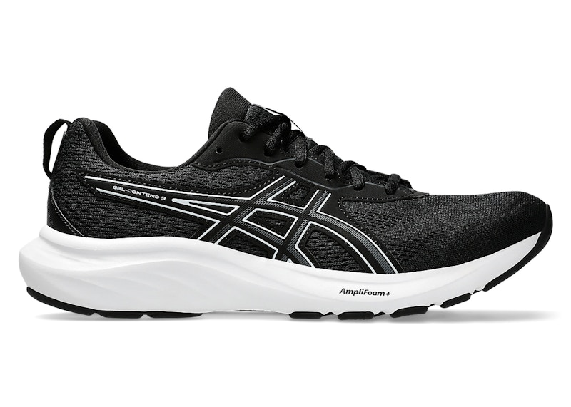 Pre-owned Asics Men's Gelcontend 9 Sneakers In Black/white