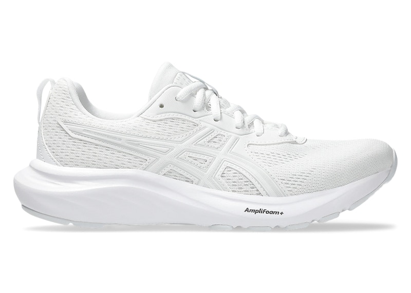 Pre-owned Asics Gelcontend 9 (women's) Sneakers In White/glacier Grey