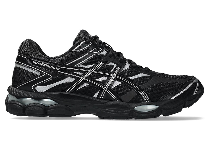 asics GEL-CUMULUS 16 アイボリー/ブラック 新品　24cm ASICS Gel-Cumulus 16 Black Pure Silver Men's - 1203A733-002 - US