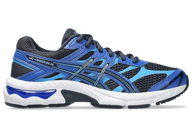 ASICS GelCumulus 16 Sneakers in Midnight/Illusion Blue