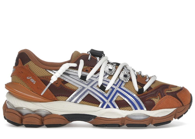 ASICS Gel-Cumulus 16 TOGA Brown Blue Pure Silver Men's - 1203A838