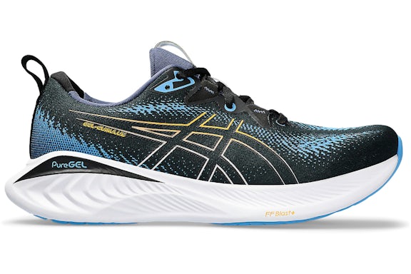 ASICS Gel-Cumulus 25 Nero Felpe Giallo
