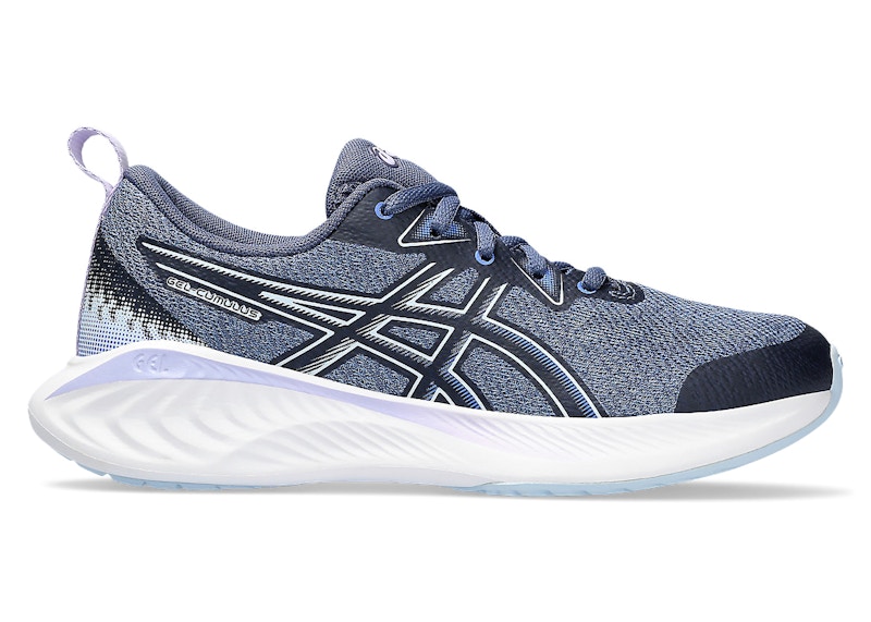 Pre-owned Asics Gelcumulus 25 Sneakers In Thunder Blue/light Blue