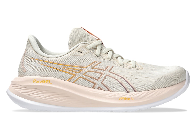 Pre-owned Asics Gelcumulus 26 (women's) Sneakers In Oatmeal/dusty Mauve