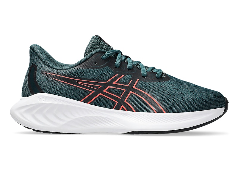 Pre-owned Asics Gelcumulus 26 Sneakers In Saxon Green/coral Reef