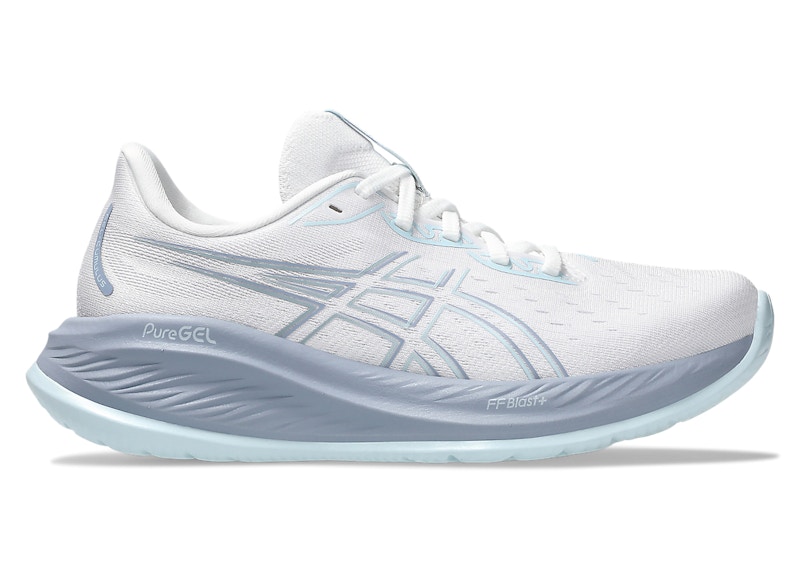 Pre-owned Asics Gelcumulus 26 (women's) Sneakers In White/cool Grey