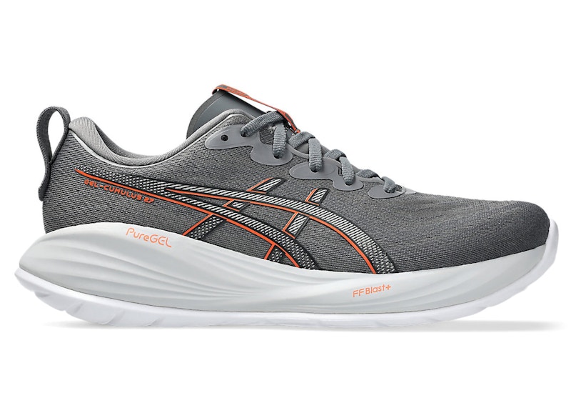 Pre-owned Asics Men's Gelcumulus 27 Sneakers In Carbon/nova Orange