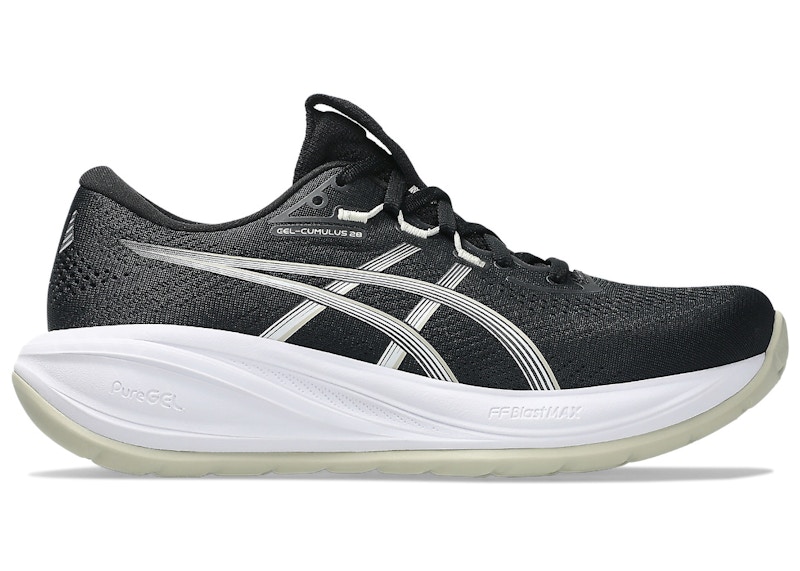 ASICS GelCumulus 28 (Women's) Sneakers in Black/White