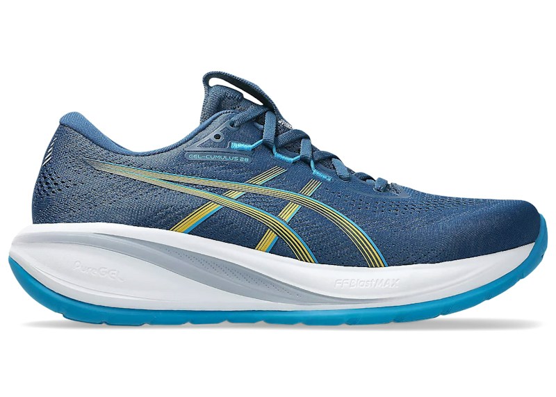 ASICS Gel-Cumulus 28 Twilight Blue Yamabuki