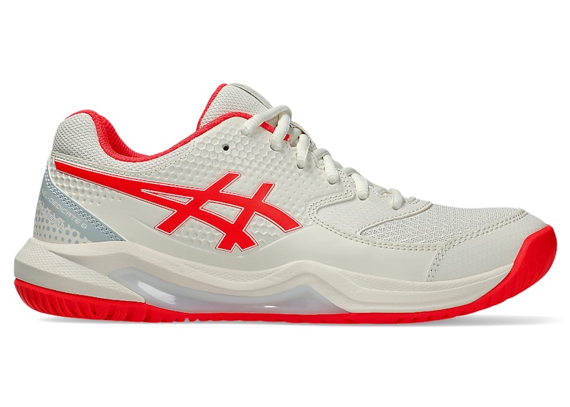 ASICS Gel-Dedicate 8 Pickleball Cream Flash Red (Women's)