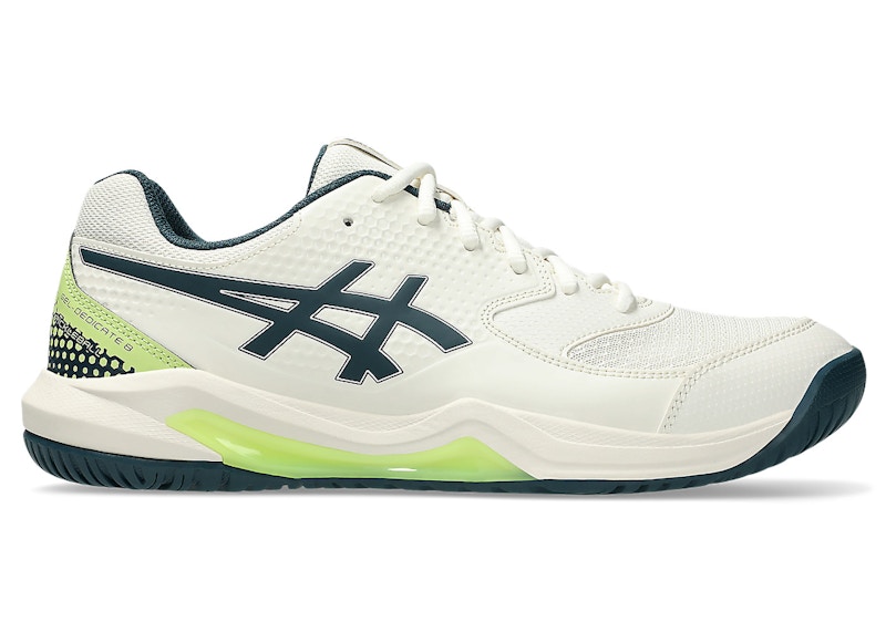 ASICS Gel-Dedicate 8 Pickleball Cream Tranquil Teal Men's