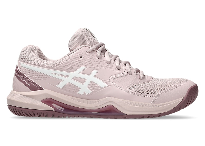Pre-owned Asics Geldedicate 8 (women's) Sneakers In Watershed Rose/white