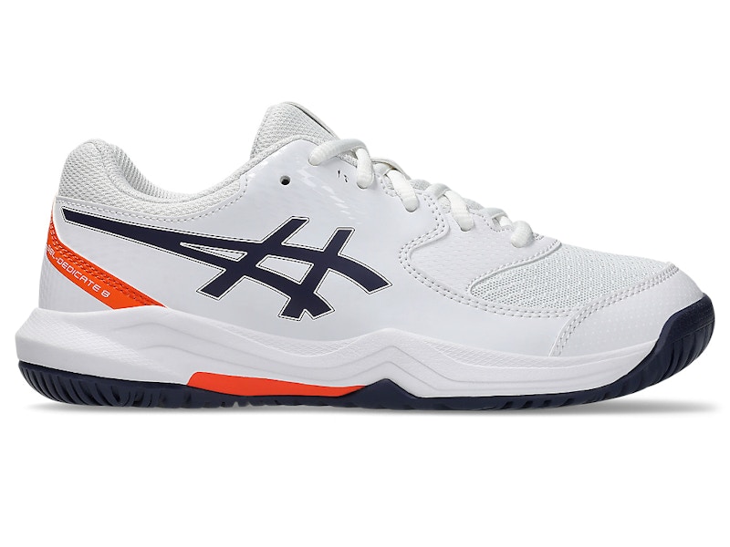 ASICS Gel-Dedicate 8 White Indigo Fog (GS) - 1044A077-104 - US