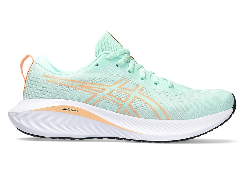 Pre-owned Asics Gelexcite 10 (women's) Sneakers In Mint Tint/bright Orange