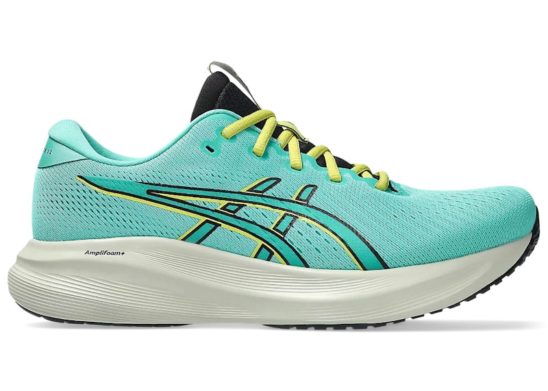 Men's ASICS GelExcite 11 Sneakers in Aurora Green/Black