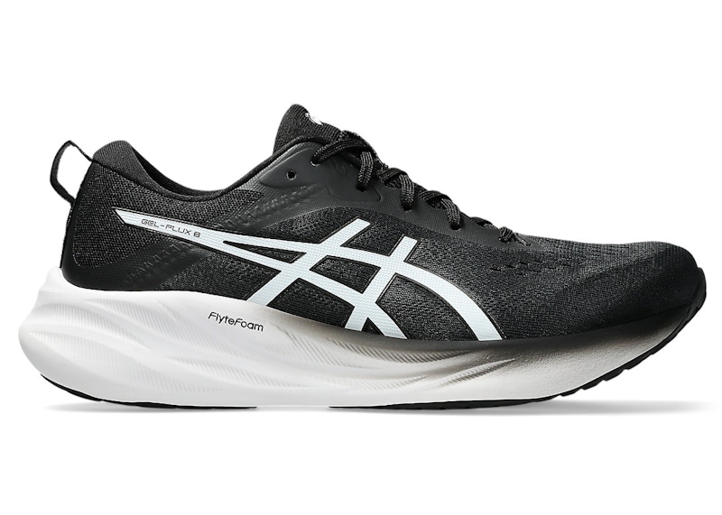 ASICS Gel-Flux 8 Black White (Women's)