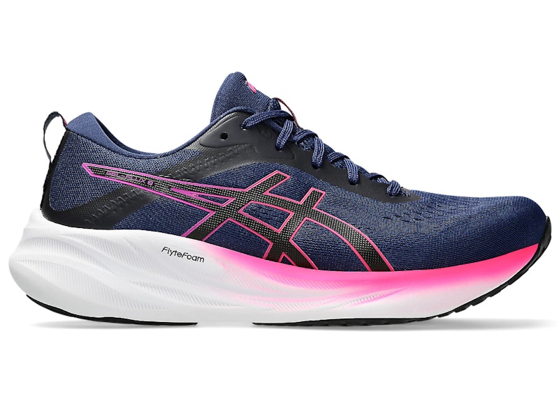 ASICS GelFlux 8 (Women's) Sneakers in Blue Expanse/Pink Glo