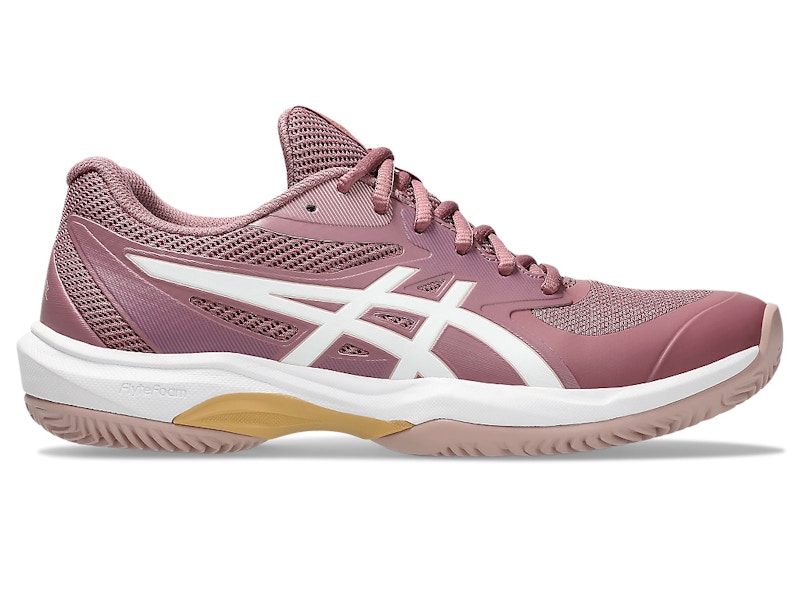 Pre-owned Asics Gelgame Ff Padel (women's) Sneakers In Purple Oxide/white