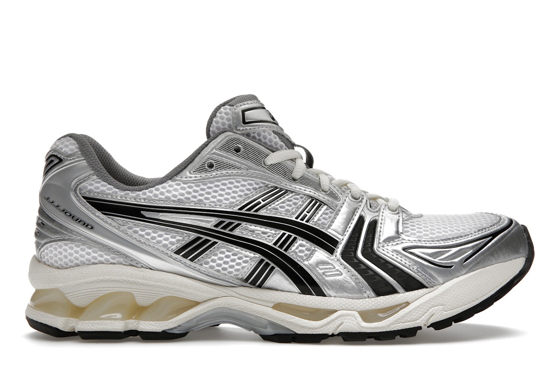 Click to view more detailed imagery on our partner's website Pre-owned Asics Gel-kayano 14 Jjjjound Silver Black In White/black