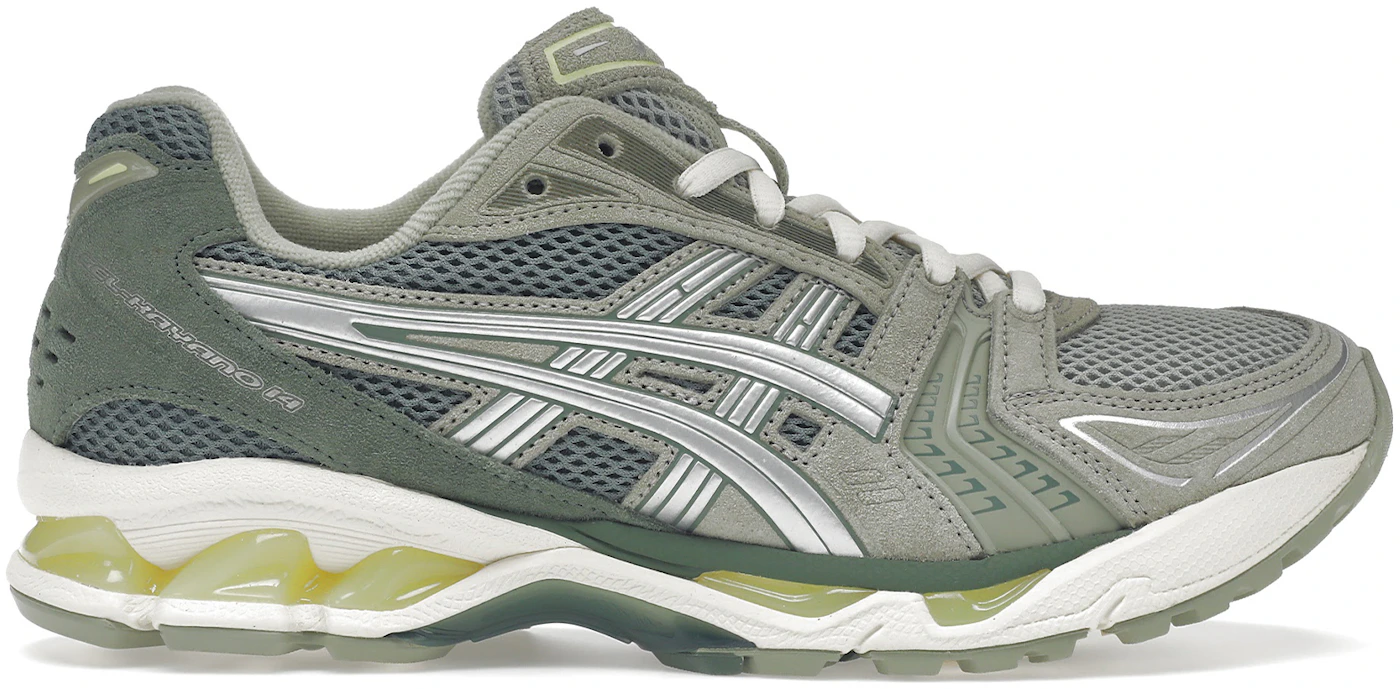 ASICS Gel-Kayano 14 Olive Grey Pure Silver - 1201A161-301 - US