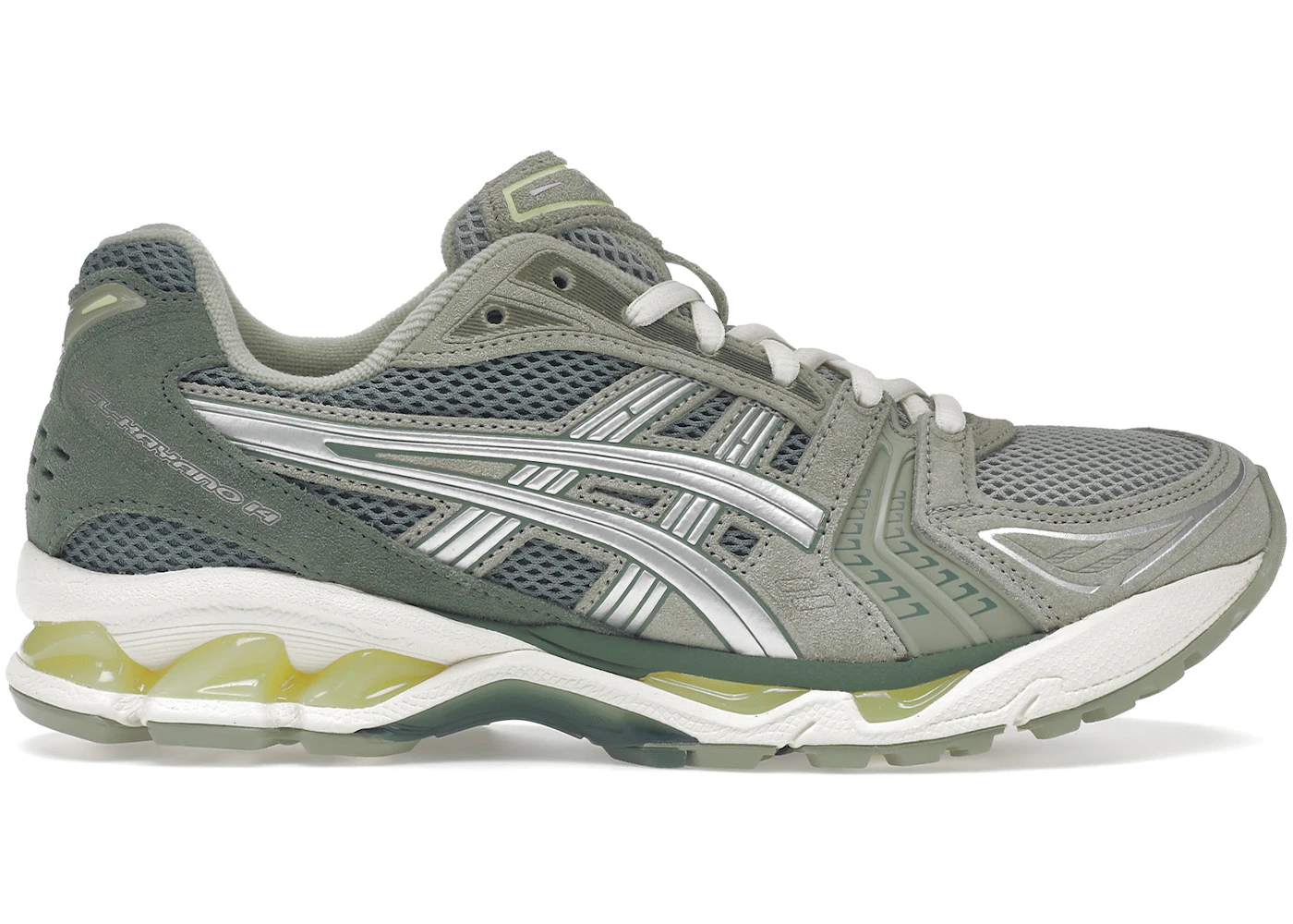 ASICS Gel-Kayano 14 Olive Grey Pure Silver - 1201A161-301 - US