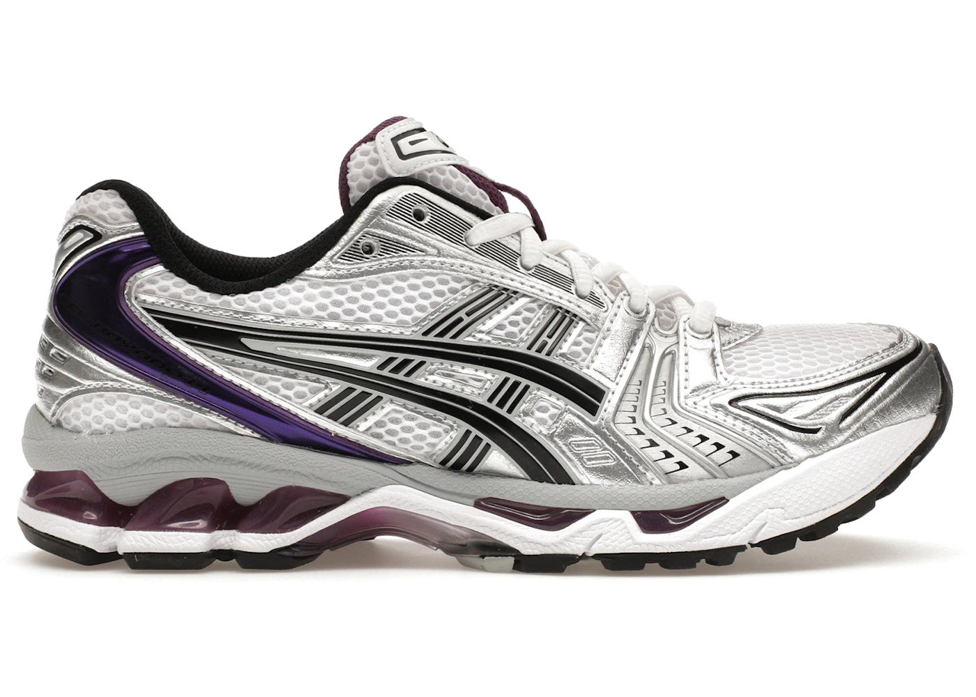 ASICS Gel-Kayano 14 White Dark Grape (Women's) 1202A056-111 US