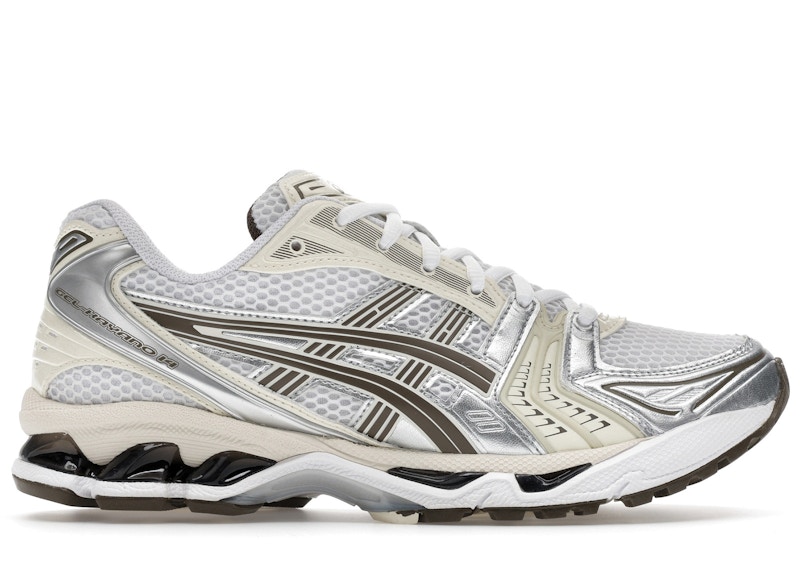 Men's ASICS GelKayano 14 Sneakers in White/Ivory