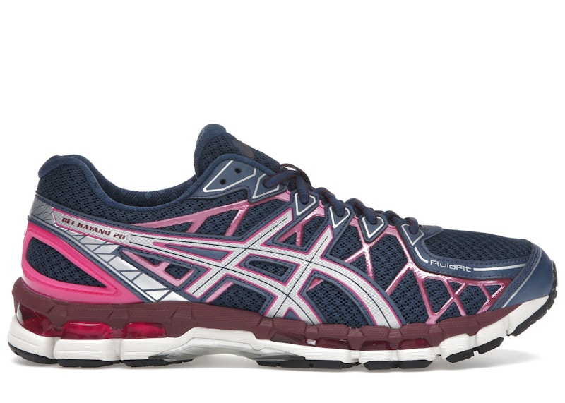 Men's ASICS GelKayano 20 Sneakers in Independence Blue/Pure Silver