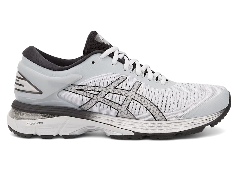 Pre-owned Asics Gelkayano 25 (women's) Sneakers In Mid Grey/black In Gray
