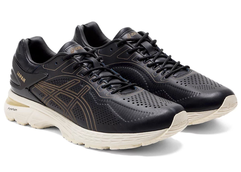 ASICS Gel-Kayano 25 SPS MIJ Leather Black Men's - 1023A037.001 - US