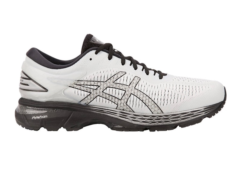 ASICS Gel Kayano 25 Bianco Grigio Ghiacciaio Uomo 1011A019 021 IT