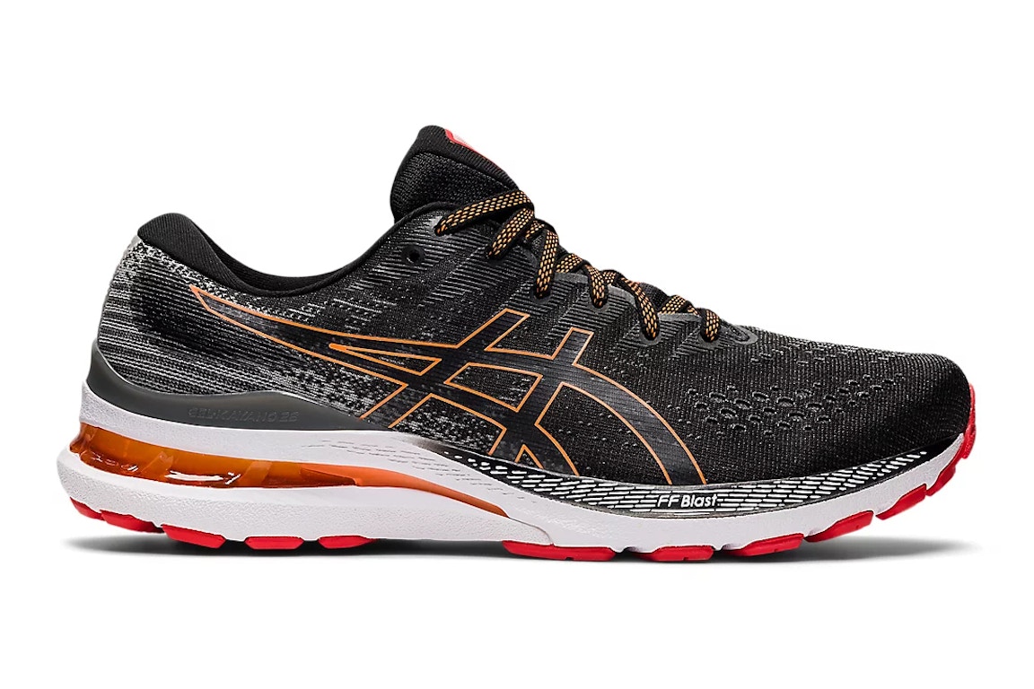 Pre-owned Asics Gel-kayano 28 Black Clay Grey In Black/clay Grey