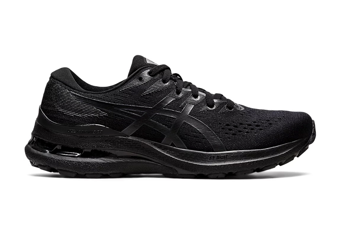 Click to view more detailed imagery on our partner's website Pre-owned Asics Gel-kayano 28 Black Graphite Grey In Black/graphite Grey