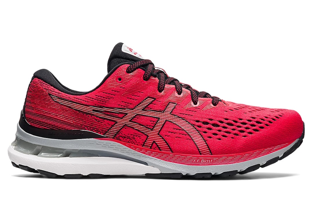 Pre-owned Asics Gel-kayano 28 Electric Red In Electric Red/black