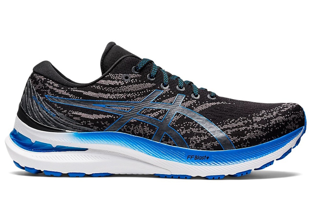 Pre-owned Asics Gel-kayano 29 Black Electric Blue In Black/electric Blue