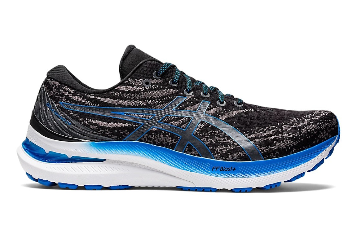 Pre-owned Asics Gel-kayano 29 Black Electric Blue In Black/electric Blue