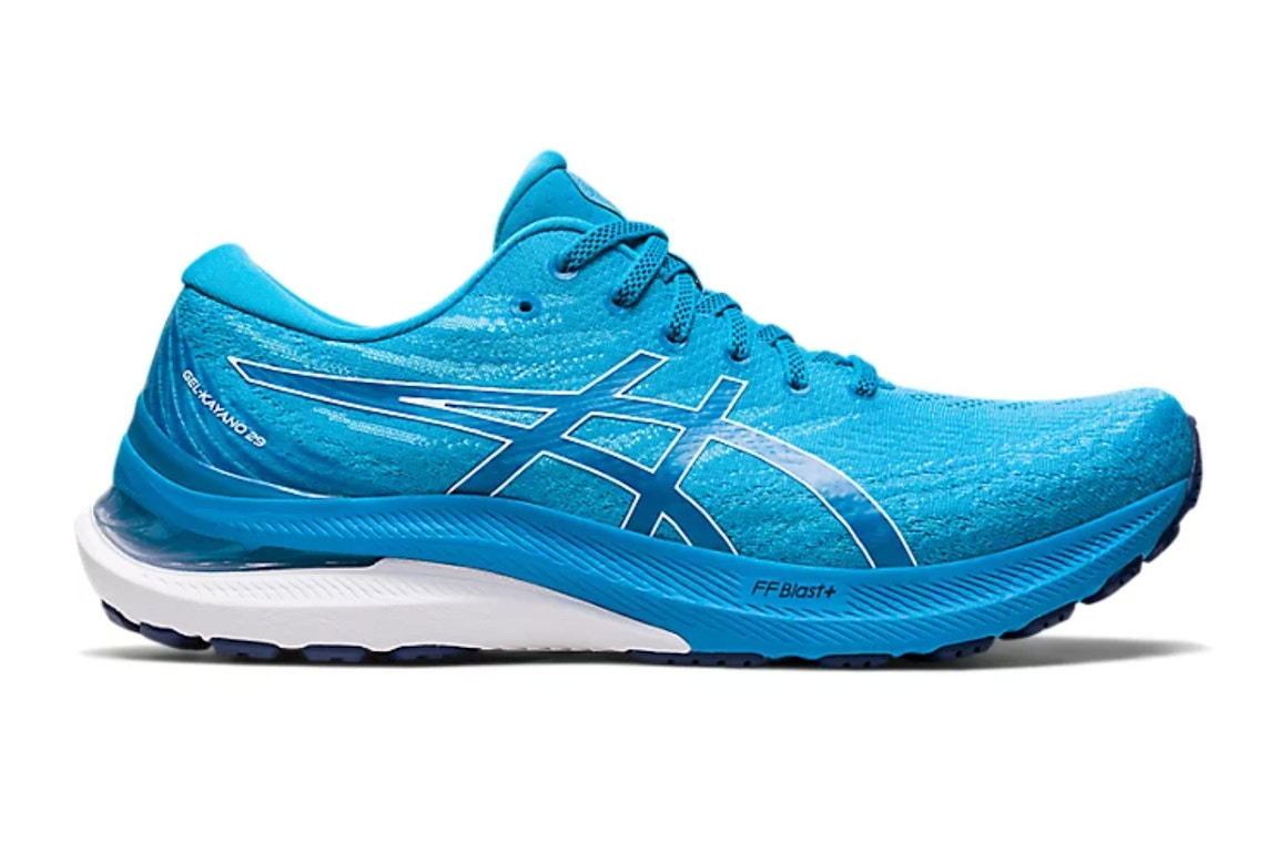Click to view more detailed imagery on our partner's website Pre-owned Asics Gel-kayano 29 Island Blue White In Island Blue/white