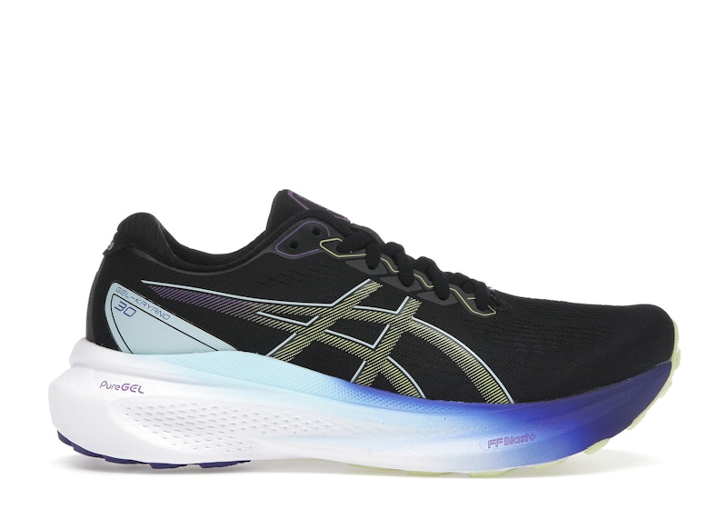 ASICS Gel-Kayano 30 Black Glow Yellow (Women's)