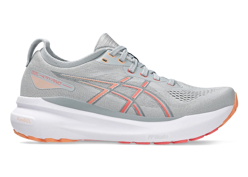 Pre-owned Asics Gelkayano 31 (women's) Sneakers In Piedmont Grey/papaya