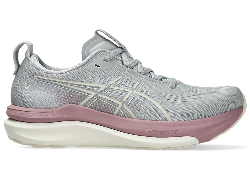 ASICS GelKayano 33 (Women's) Sneakers in Piedmont Grey/Taro Purple