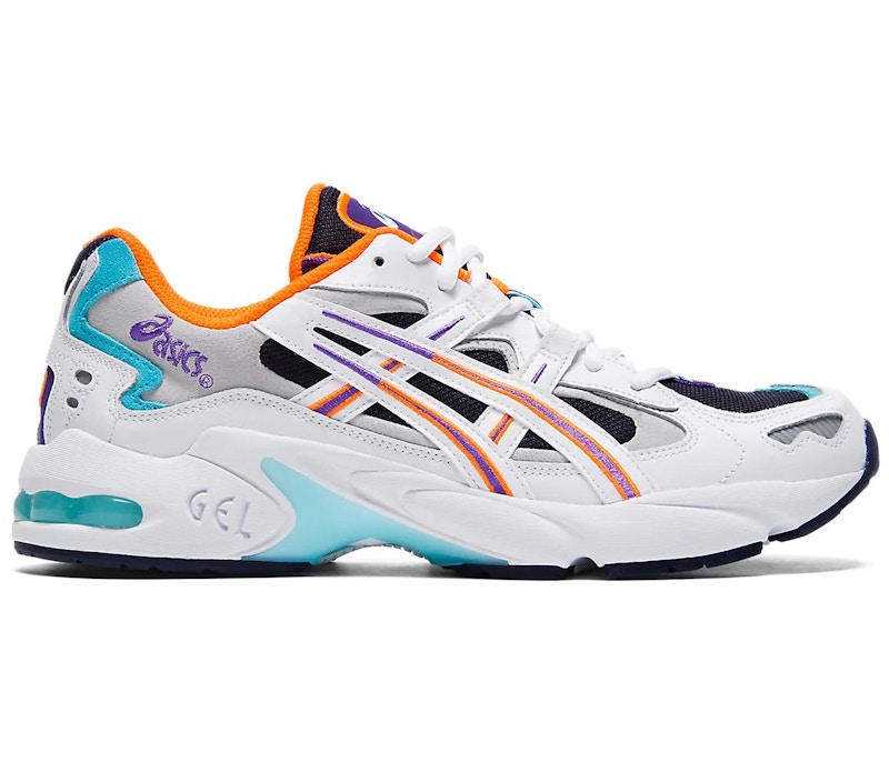 Asics gel kayano 5 white outlet blue