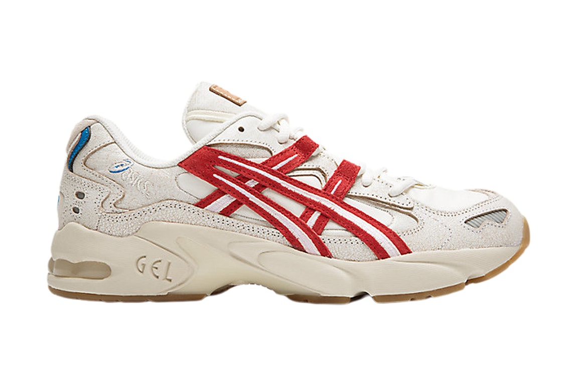 Click to view more detailed imagery on our partner's website Pre-owned Asics Gel-kayano 5 Og Retro Tokyo Pack White Classic Red In White/classic Red