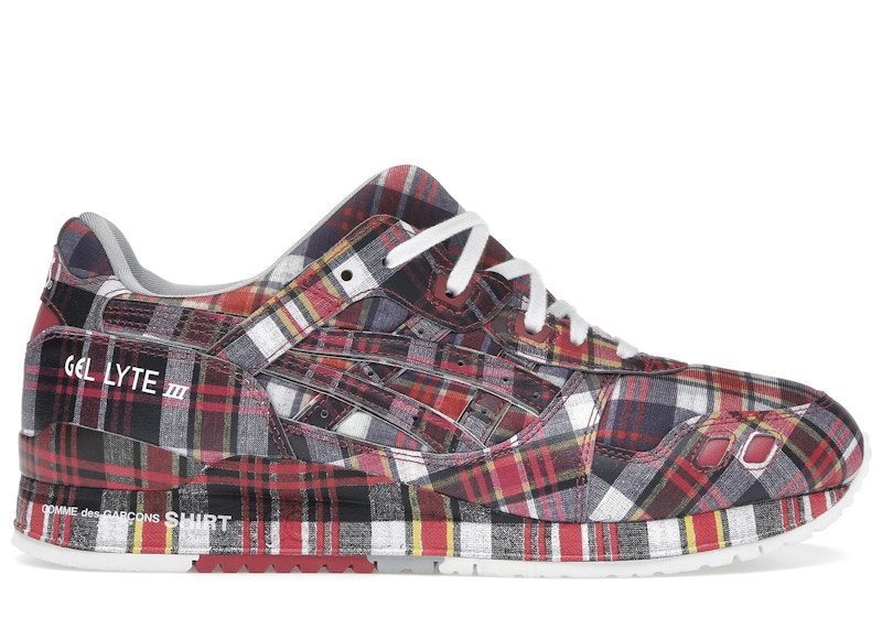 ASICS x Comme des Garcons SHIRT ☆ Gel-Lyte 3 ‘07 ‘Plaid’ COMME des GARÇONS SHIRT x ASICS Gel-Lyte III 07 Plaid
