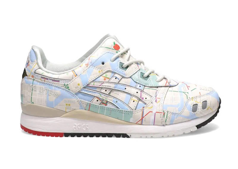 Asics tiger gel 2024 lyte iii world map