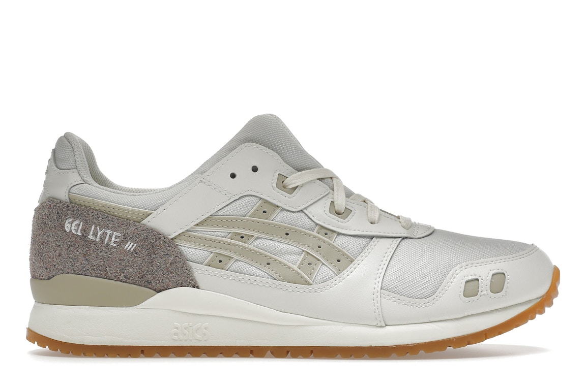 Pre-owned Asics Gel-lyte Iii Earth Day Pack In Cream/putty