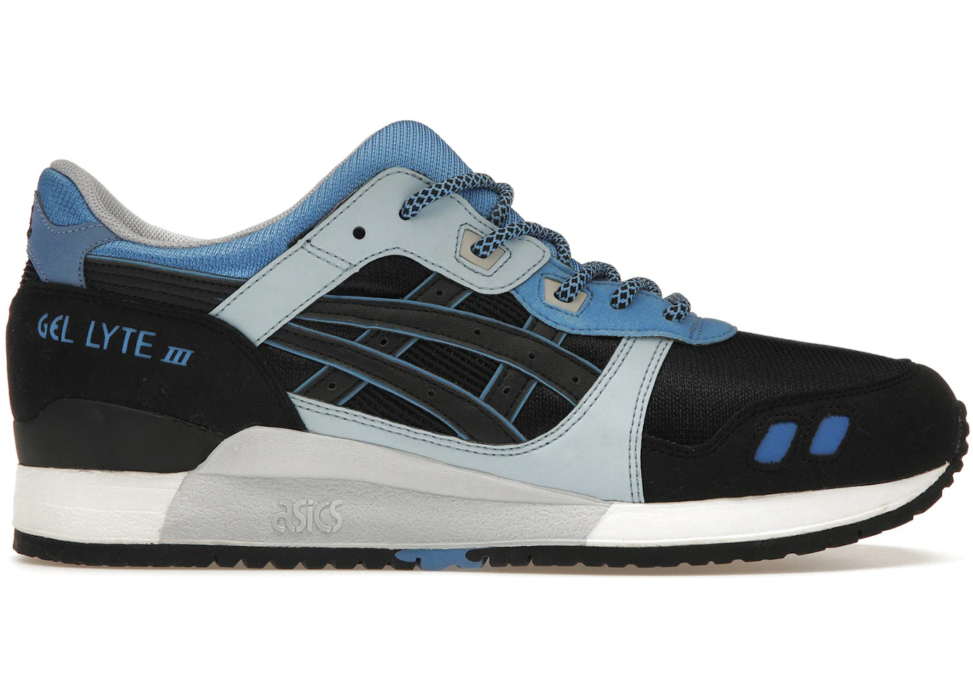 Asics gel-lyte iii black deamp; powder blue shoes Clearance