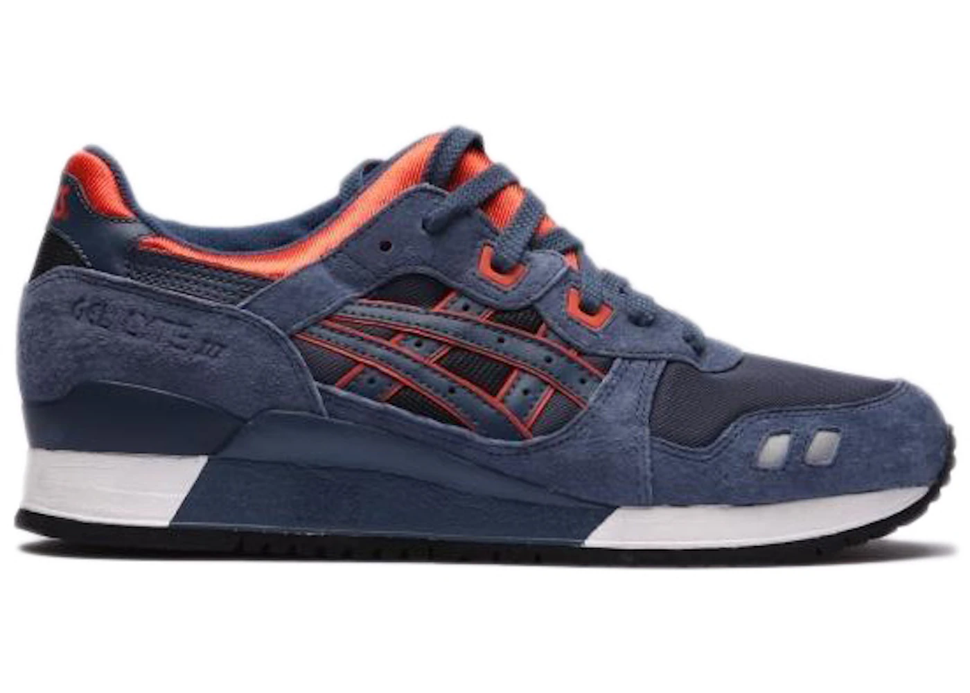ASICS Gel-Lyte III Navy Orange Men's HK538-5105 US