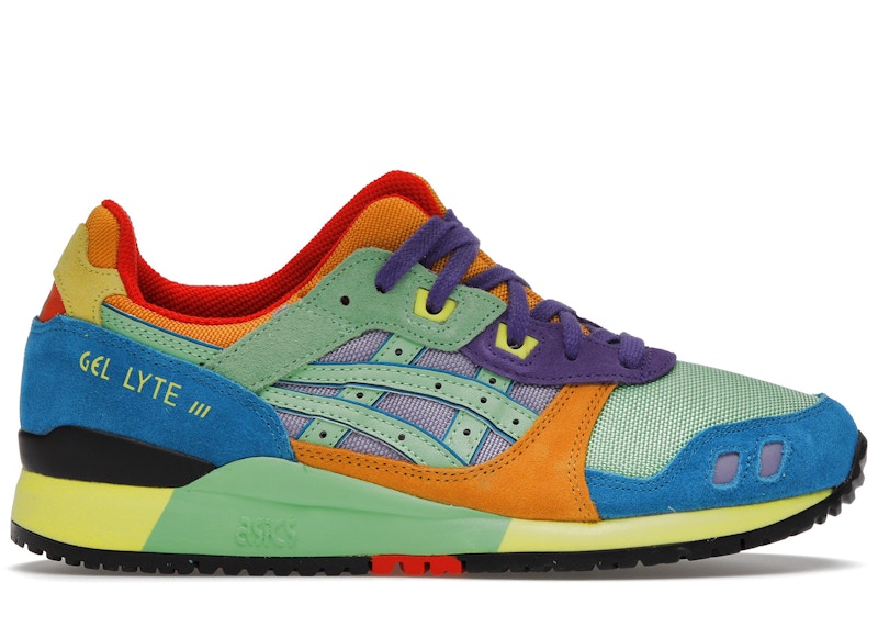 Asics gel lyte 3 purple outlet orange