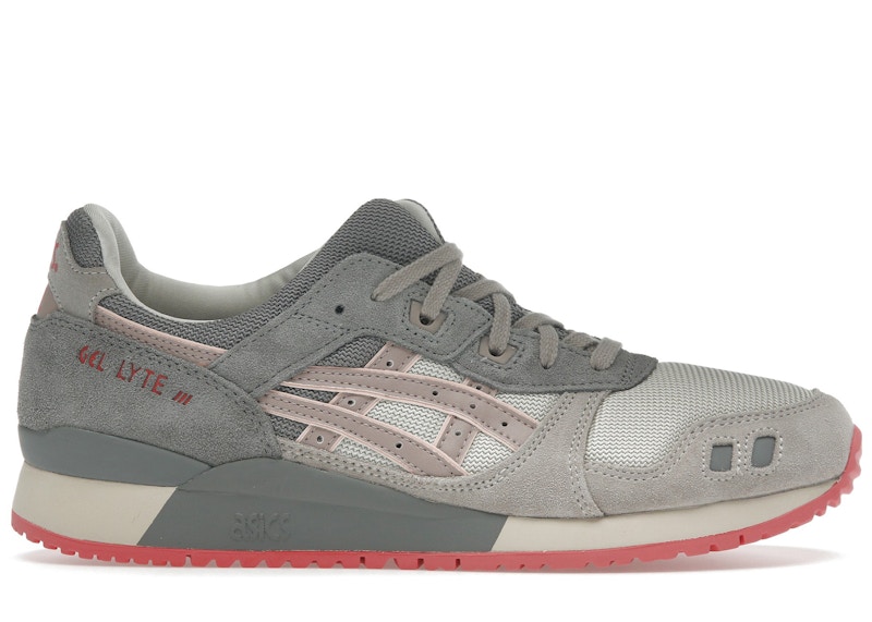 Pre-owned Asics Men's  Gellyte Iii Og Sneakers In Oatmeal/fawn
